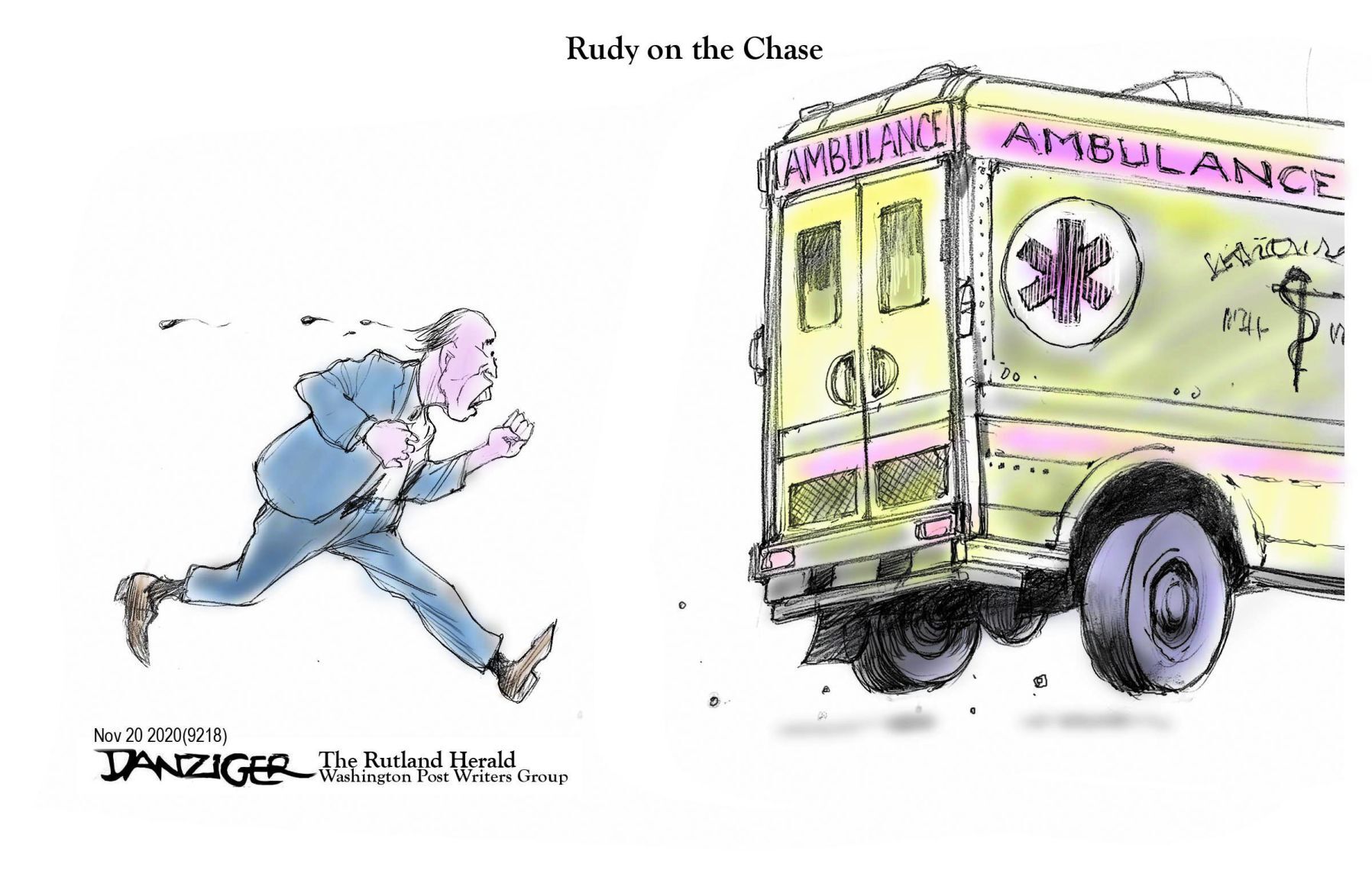Jeff Danziger cartoon